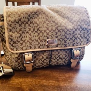 Coach Logo Messenger Bag